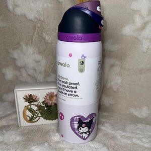 Owala Lavender Stainless Water Bottle with Purple Accent